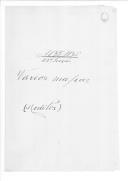 Avisos de D. Maria II, assinados pelo duque da Terceira e por José Jorge Loureiro, ordenando o envio de modelos de mapas da força e relações de praças inspeccionadas nas Juntas da Saúde.