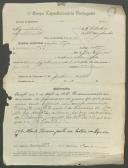 José Viegas - Soldado - 12ª. Compª. Regimento de Infantaria nº. 4