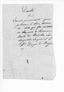 Decretos de Luís da Silva Mouzinho de Albuquerque, da regência da Terceira, para o marquês de Palmela, conde de Vila Flor e J. A. Guerreiro sobre pessoal, vencimentos, justiça, impostos, víveres, administração militar, instruções para as ambulâncias do Exército Libertador e organização provisória da Secretaria de Estado dos Negócios da Guerra