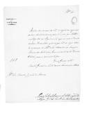 Carta do major Luís Cabral Soares de Albergaria, governador do castelo de Matosinhos, para Francisco Infante de Lacerda sobre o envio de uma requisição para um Sinete de Armas.
