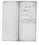 Processo do requerimento de James Jeffrey do Regimento de Irlandeses.