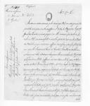 Ofício do barão de Albufeira para o conde de Barbacena Francisco sobre a remessa de documentos relativos à falta de utensílios e de mobília extraviados no Regimento de Infantaria 19.