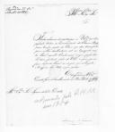 Carta do marquês de Viana para Inácio da Costa Quintela sobre o transporte de pólvora para a Ilha da Madeira.