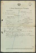 António Francisco Penedo - Soldado - 9ª Companhia - 3º Batalhão - Regimento de Infantaria 17
