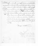 Aviso de D. Maria II, assinado pelo duque da Terceira, sobre a relação a que se refere a portaria de 27 de Agosto de 1836.