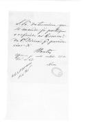 Correspondência de Fernando da Costa Leal, do Comando Geral de Artilharia, para o barão de Ovar a remeter ofícios dos comandantes de Artilharia de Peniche e de Setúbal, com informações das acções de guerrilha ocorridas durante a guerra civil.