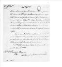 Ofício de Manuel António de Carvalho, da Secretaria de Estado dos Negócios da Fazenda,  para Cândido José Xavier sobre pedido do orçamento do Ministério da Guerra para ser encorporado no orçamento geral do Estado.