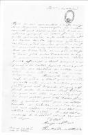 Correspondência do marechal de campo Francisco de Paula de Azevedo, governador militar da Beira Alta, para Agostinho José Freire, ministro da Guerra, sobre a necessidade de ter um secretário para o auxiliar.