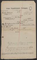 José Matos - Soldado - 1º. Pelotão Compªs. Adm. Militar
