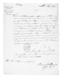 Ofício do barão de Sarmento para o visconde de Setúbal mandando marchar para a Golegã.