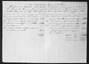 Processo da liquidação das contas do capitão Fougeron que serviu no 1º Regimento de Infantaria Ligeira da Rainha.