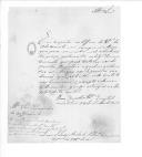 Ofício de Leonel Joaquim Machado Azevedo Carmona para Alexandre da Costa Leite sobre vencimentos de praças. 