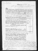 Processo da liquidação das contas de Regnoul, cirurgião que serviu no 1º Regimento de Infantaria Ligeira da Rainha.