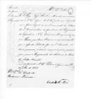 Avisos do conde do Rio Pardo, do Ministério da Guerra, para o conde de Barbacena Francisco, da Repartição do chefe de Estado Maior General, remetendo relações dos requerimentos que se remeteram ao conde de Barbacena Francisco, transferências de pessoal e vencimentos.