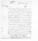 Carta do 1º sargento Manuel José Gonçalves Lima para o duque de Saldanha sobre pedido de promoção.