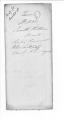 Processo do requerimento de William Smith, em nome do seu filho William Smith do Regimento de Fuzileiros Escoceses.