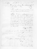 Correspondência de várias entidades para José Lúcio Travassos Valdez, ajudante general do Exército e o conde de Saldanha remetendo requerimentos de militares (letra D).