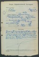 Manuel Catarino - Soldado - Regimento de Infantaria nº17