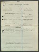 António Francisco - Soldado -12ª. Compª. Regimento de Infantaria nº. 4