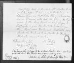 Processo do requerimento de Elizabeth Andrews, mãe do soldado James Graham que faleceu no naufrágio do brigue Rival, de compensação financeira.  