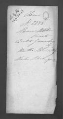 Processo sobre o requerimento de Martha Hearne, tia de William Hearne, soldado do Regimento de Granadeiros Ingleses.