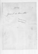 Correspondência entre Francisco de Paula de Azevedo, general do Governo Militar da Beira Alta, para  Agostinho José Freire, ministro da Guerra, sobre o duque da Terceira, miguelistas, Trancoso, Lamego, guerilhas, relação dos autos de aclamação do governo de Sua Magestade a Senhora D. Maria II.