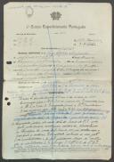 José Lopes Anjinho - Soldado - Regimento de Infantaria nº 4