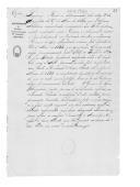 Directiva (cópia) do Governo sobre os soldos dos oficiais amnistiados por ocasião da Convenção de ÉvoraMonte.