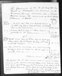 Processo do requerimento do irmão do soldado Richard Penny que serviu na Marinha.