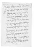 Ofício (cópia) de Fernando José de Santa Rita, director geral dos Telégrafos, para o ministro da Guerra sobre o engano de um oficial do telégrafo do Cartaxo quando decifrou um telegrama mandado de Santarém para Coimbra.