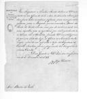 Aviso do Ministério da Guerra para o barão do Vale sobre contabilidade da Divisão Portuguesa Auxiliar a Espanha.