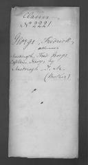 Processo sobre o requerimento de T. M. Macdonogh, irmão do falecido capitão Frederick George Macdonogh, que serviu na Brigada da Marinha do Exército Libertador.