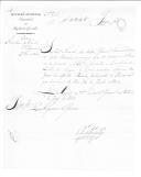 Correspondência de José Freire da Fonseca Pego, ajudante interino da Repartição do Ajudante General, para Luís Inácio de Gouveia remetendo mapas da força semanais da Divisão Portuguesa Auxiliar a Espanha.