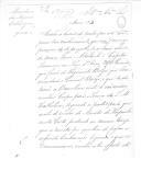 Ofício do Ministério da Guerra para José Jorge Loureiro sobre o embarque de praças do Batalhão Belga que vão servir em Espanha.