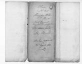 Processo do requerimento de Mary Ann Hennefsey, viúva, em nome do seu marido William Hennefsey, do Regimento de Irlandeses.