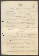 António dos Santos Bravo - Soldado - Regimento de Infantaria nº 11
