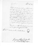 Ofício de Jacques Filipe Landerset para Nicolau de Abreu Castelo Branco sobre o transporte de material para obras.