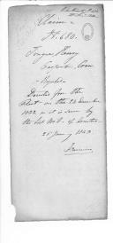 Processo sobre o requerimento de Henry Tanger, marinheiro do navio Dona Maria da Esquadra Libertadora.