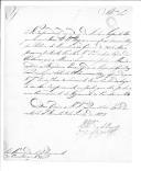 Ofício do conde de Sampaio para o comandante do Regimento de Cavalaria 10 sobre o envio de uma portaria de 25 de Maio de 1827 referente a despesas.