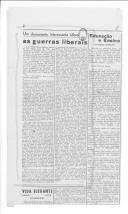 Notícia do jornal Comércio do Porto com o relatório (cópia) feito por António Huet Bacelar, comandante do Batalhão de Voluntários de Penafiel, sobre o combate de Souto Redondo, travado a 7 de Agoto de 1832, entre as tropas miguelistas comandadas pelo general Póvoas e as liberais comandandas pelo conde de Vila Flor.