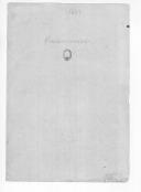 Protocolo de correspondência do ano de 1849 sobre militares das 2ª e 4ª Divisões Militares.