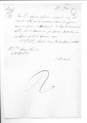 Correspondência do Regimento de Infantaria 12 para Miguel José Martins Dantas sobre o envio de notas de alistamentos de praças.