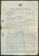 José Caetano Frade - Soldado - 11ª Comp. 3º Bat. Reg. Inf. nº17