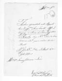 Correspondência do marechal Solignac para Agostinho José Freire sobre propostas para nomeações de pessoal.