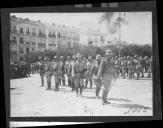 "Expedições. Embarque e desfile de tropas."