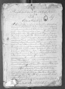 Registo das ordens do Depósito Geral Militar dos anos de 1832 e 1833.