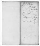 Processo de requerimento de Mary Linington, mãe do falecido soldado William Linignton, que serviu na Marinha, de compensação financeira. 
