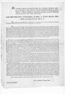 Carta pastoral de D. Pedro de Figueiredo da Cunha e Melo, arcebispo primaz de Braga, transcrevendo uma carta régia sobre o reatamento das relações entre Portugal e a Santa Sé.