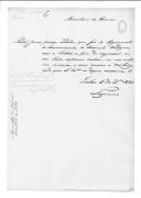 Processo do requerimento de Robert Jones, soldado do Regimento de Granadeiros Britânicos.