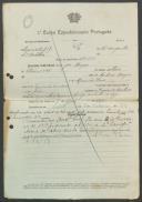 José Marques - Soldado - Regimento de Infantaria nº 17